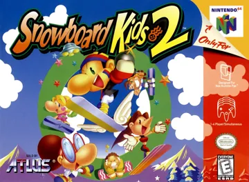 Snowboard Kids 2 (USA) box cover front